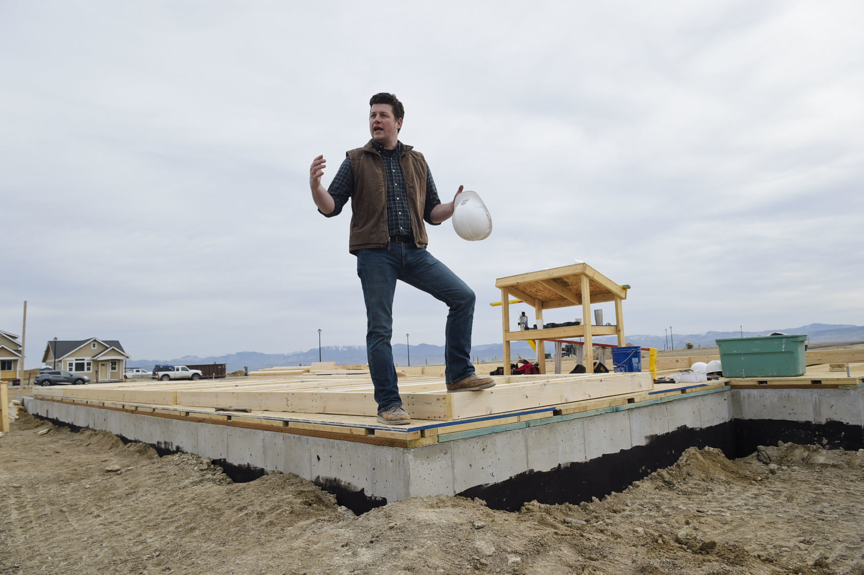 Jacob Kuntz, executive director of the Helena Area Habitat for Humanity,